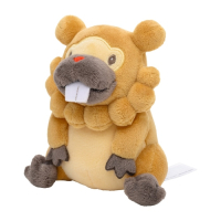 Authentic Pokemon Center Plush Pokemon fit Bidoof 13cm 